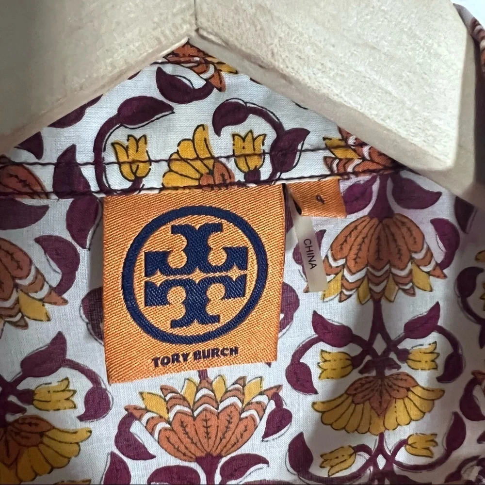 Tory Burch | Marigold Daniela Pattern Tunic Blouse top